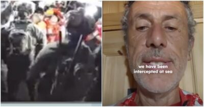 Copertina di Freedom Flotilla, il videoappello dell’italiano Antonio Mazzeo: “Fate pressioni sul governo italiano per il mio rilascio”