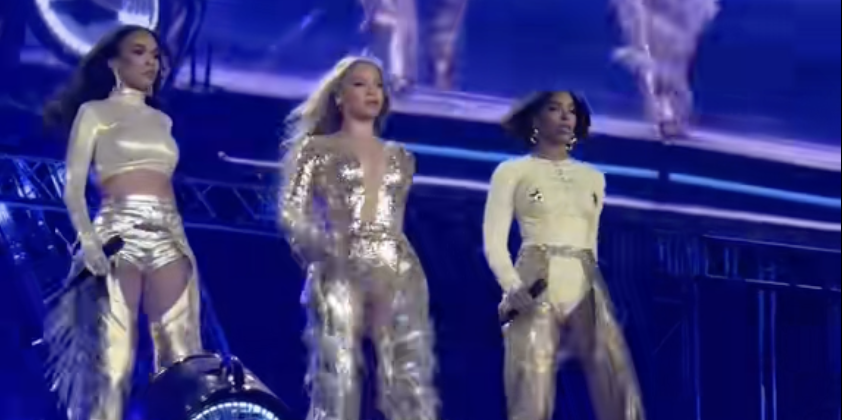 beyonc233 e la reunion con le destiny8217s child durante il concerto a las vegas 8211 il video