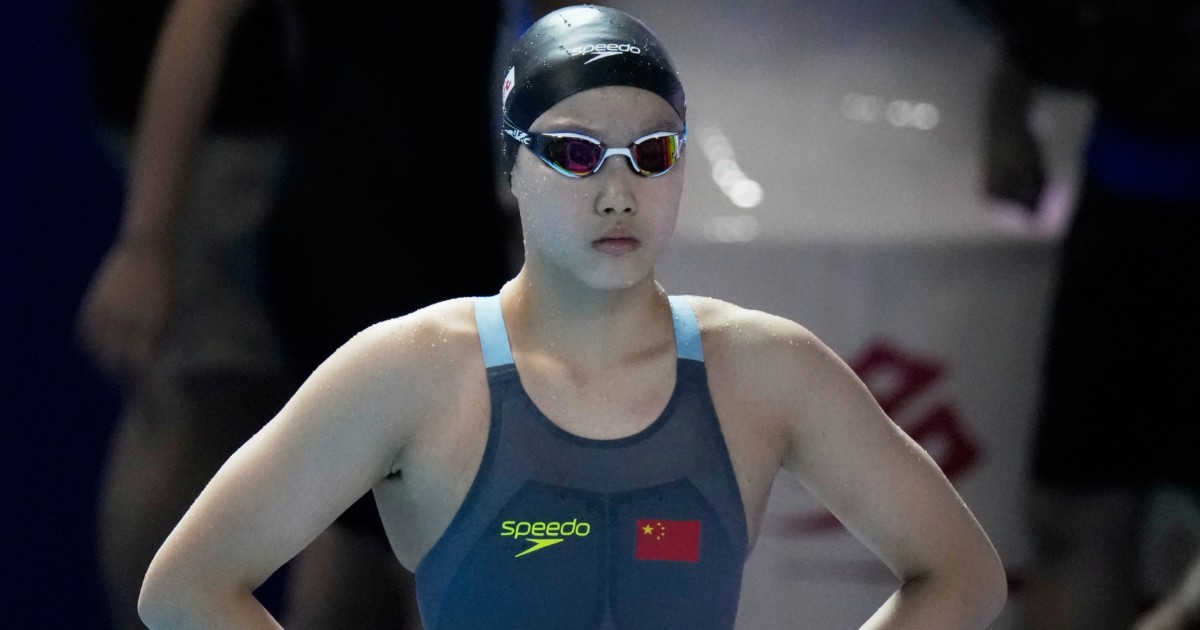a 12 anni gareggia ai mondiali di nuoto sfiorando il podio ma non 232 record chi 232 yu zidi atleta che ha stracciato il regolamento