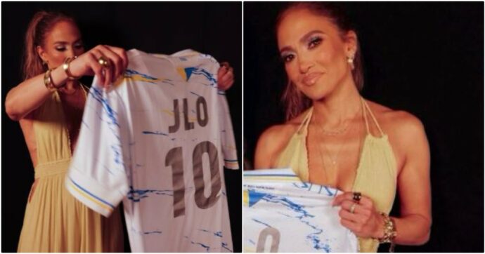 Cosa ci fa Jennifer Loper con la maglia della Carrarese: la mossa di marketing nata da una coincidenza