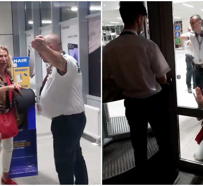 Passeggera in lacrime all’aeroporto di Sofia: lasciata a terra dal volo Ryanair per il bagaglio troppo grande – Video