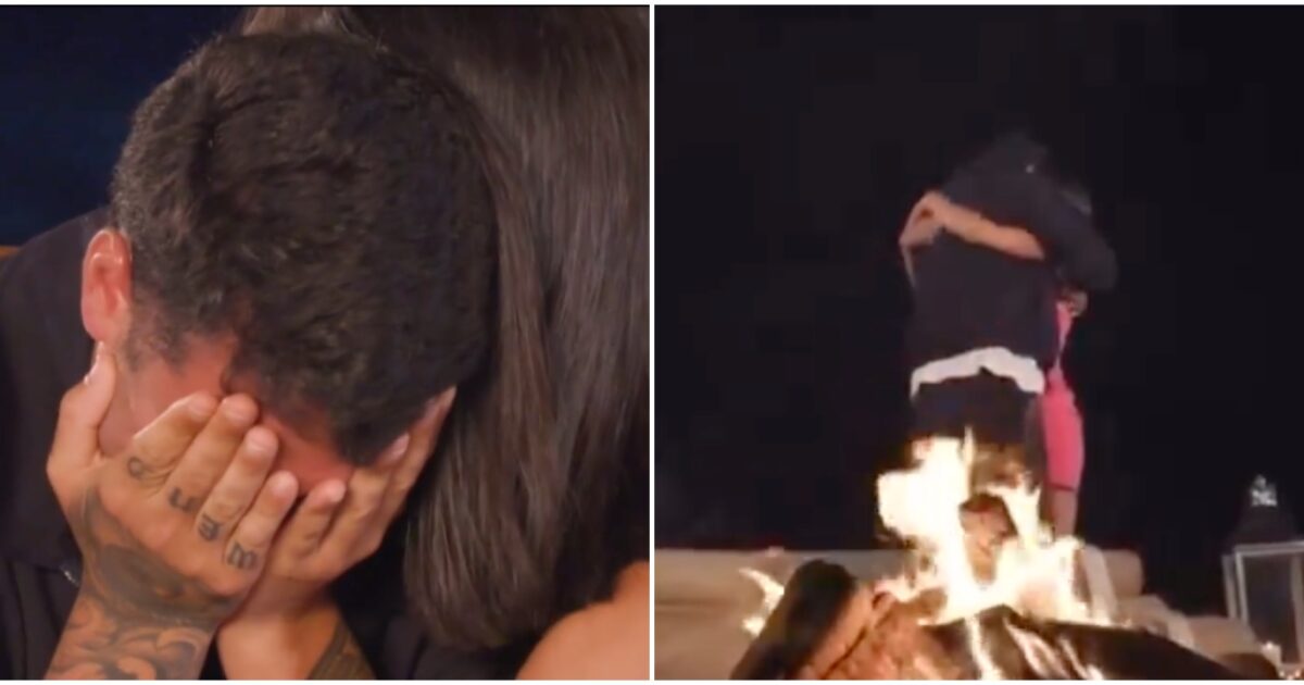 ti voglio bene lo stesso anche se non mi ami pi249 il fal242 di confronto tra sarah e valerio a temptation island commuove i telespettatori