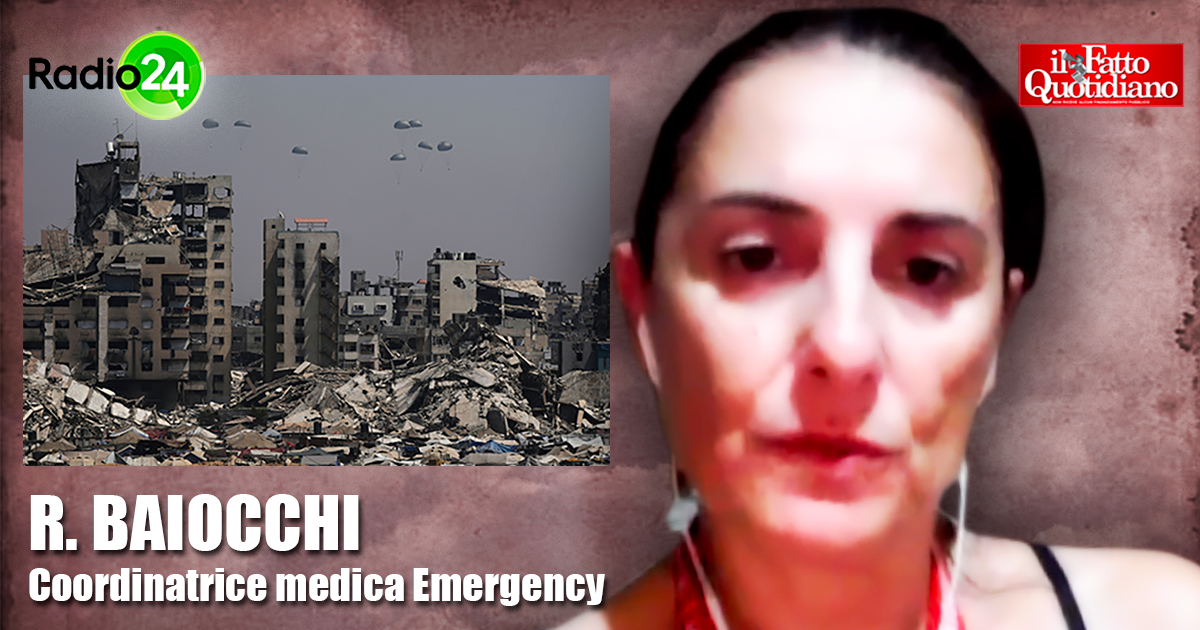La denuncia del medico di Emergency: “Gaza è una gabbia per topi. E il mondo guarda facendo troppo poco”