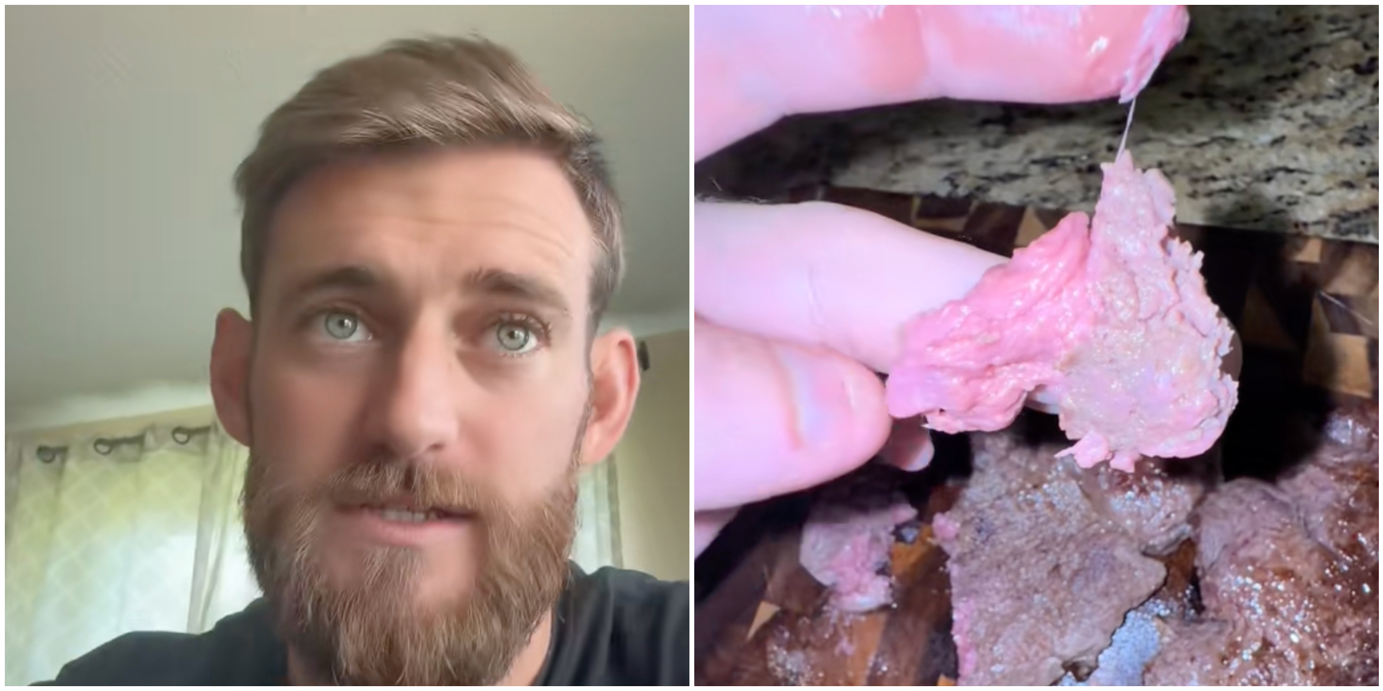 ho trovato una sostanza strana sulla mia fetta di carne era chewing gum qualcuno mi deve dare delle spiegazioni lo choc di jordan colleary 8211 video