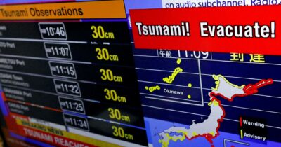 Copertina di Russia, maxiscossa. Allarme tsunami in tutto il Pacifico