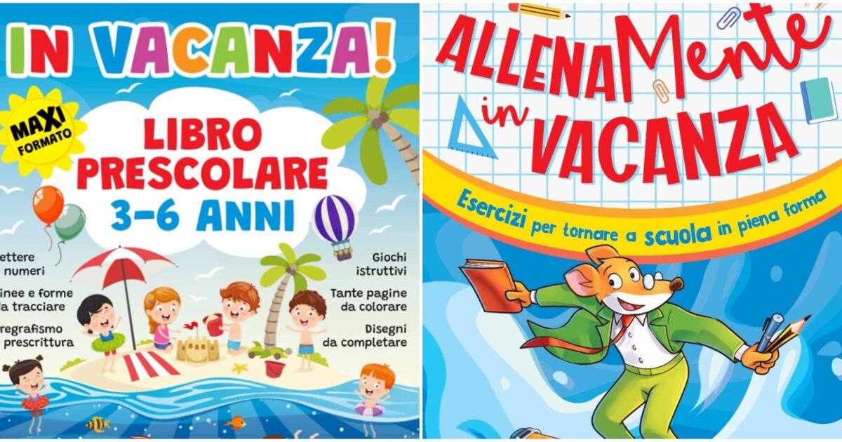 allenare la memoria giocando 5 libri ideali per far divertire i bambini durante le vacanze estive