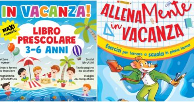 Copertina di Allenare la memoria giocando: 5 libri ideali per far divertire i bambini durante le vacanze estive