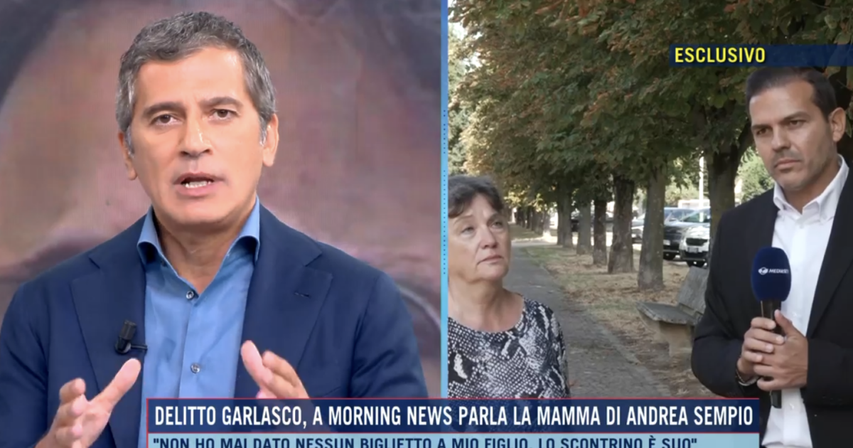 mio figlio andrea sempio non pu242 avere lasciato impronte di sangue nella casa dei poggi perch233 non 232 andato ad ammazzare chiara parla daniela ferrari