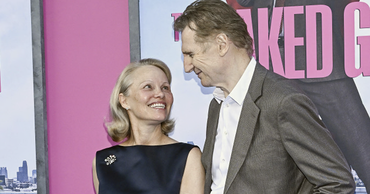 200 una storia d8217amore appena nata 200 sincera e stanno bene pamela anderson e liam neeson fidanzati
