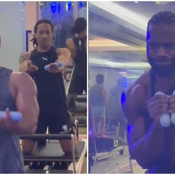 “Pensavano fosse facile fare Pilates”: bodybuilder tremano e fanno una fatica enorme. Il video è virale