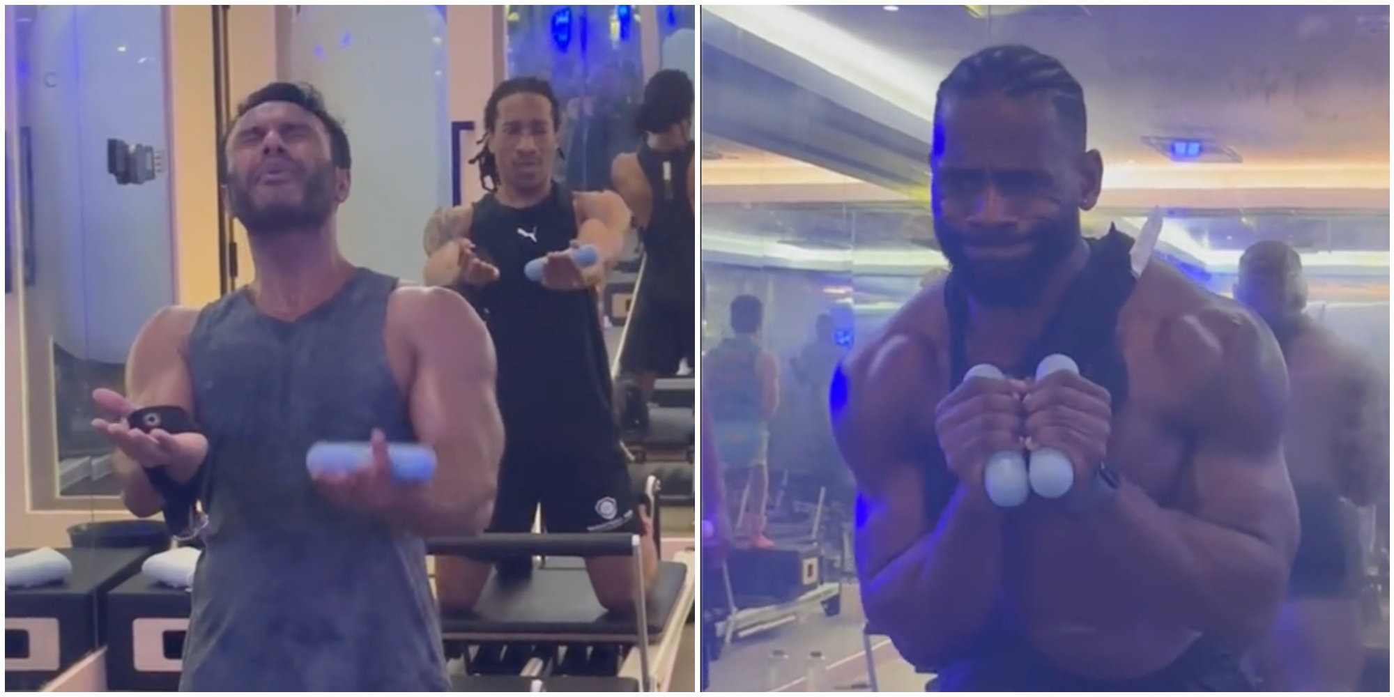 pensavano fosse facile fare pilates bodybuilder tremano e fanno una fatica enorme il video 232 virale