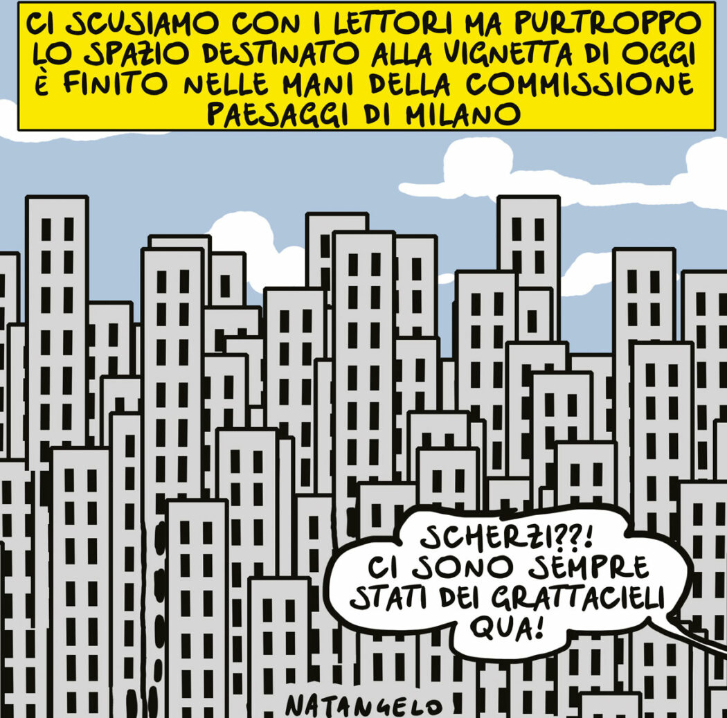 La vignetta di Natangelo