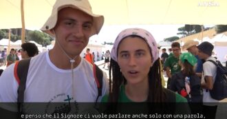 Copertina di Migliaia di giovani da tutto il mondo per il Giubileo, al Circo Massimo montati 200 confessionali: “Siamo il futuro” – Video