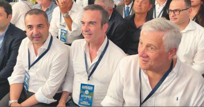 Da Tajani in giù, Forza Italia celebra l’indagato Occhiuto