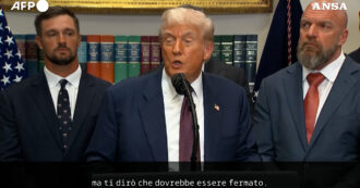 Copertina di “Le azioni della Russia in Ucraina sono disgustose”: l’attacco di Trump a Mosca