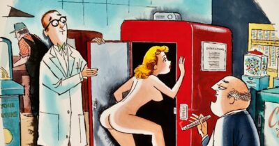 Copertina di La palestra di satira di Daniele Luttazzi: domenica 3 agosto