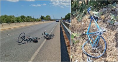 Copertina di Ciclisti travolti da un’auto nel Barese: tre morti sul colpo, uno è gravemente ferito