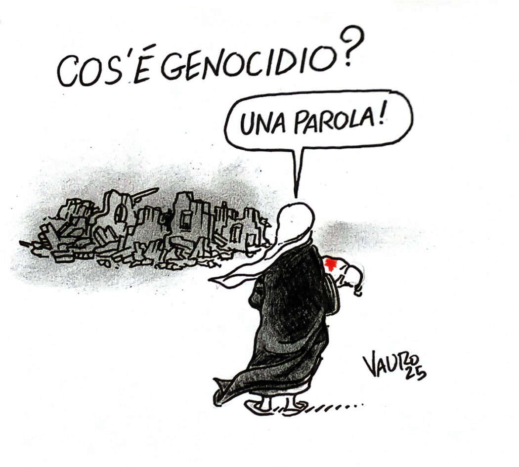Copertina di La vignetta di Vauro