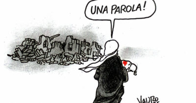 Copertina di La vignetta di Vauro