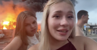 Copertina di Pubblicano su TikTok un video con un deposito colpito dagli ucraini: arrestati tre giovani russi