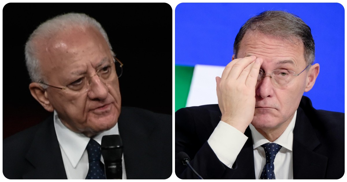 il vice ministro cirielli contro il governatore de luca querelato per diffamazione e calunnia