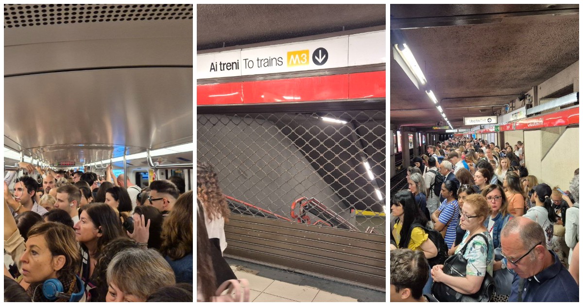 milano mattinata di passione per pendolari e lavoratori sospesa la linea m1 della metropolitana continua l8217estate di disagi