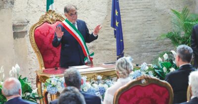 Copertina di Il sì di Cirielli nella Capitale: La Russa celebra le nozze