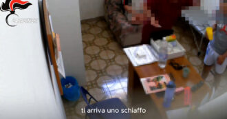 Copertina di Schiaffi, spintoni e umiliazioni contro anziani e disabili: 12 arresti in due strutture del Siracusano – Video