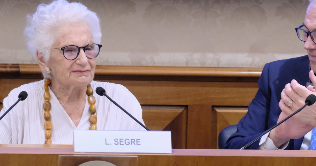 non 232 a liliana segre che va chiesto se a gaza 232 8216genocidio8217