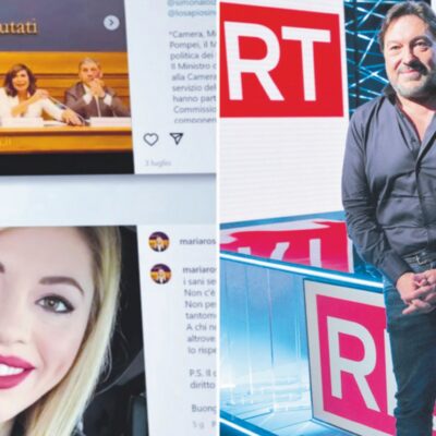 Copertina di Report, audio Sangiuliano-moglie: Ranucci indagato per “interferenze nella vita privata”