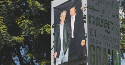 Copertina di Anche Allen e Chomsky a casa di Epstein, Trump: diffondiamo interrogatorio Maxwell