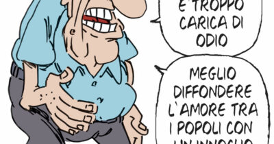 Copertina di La vignetta di Franzaroli