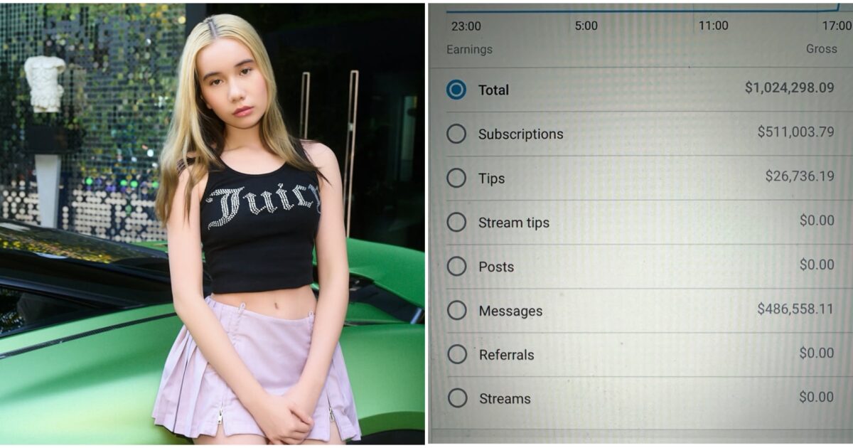 un milione di dollari guadagnato in tre ore 232 record su onlyfans per la diciottenne lil tay la modella poi confessa sapete perch233 lo faccio sono al verde