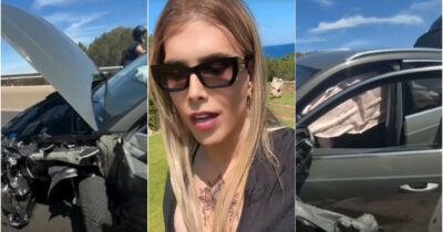 Copertina di “Cosa ho combinato…”: incidente d’auto e paura per Jenny Urtis, macchina distrutta e ferite al braccio