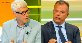 Copertina di Gaza, scintille tra il conduttore di La7 e Scurria (Fdi). “Il governo Meloni non agisce”. “Vuole la guerra con Israele?”