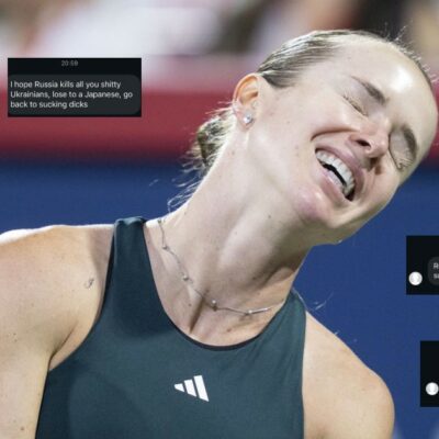 Copertina di “Spero che i russi vi uccidano tutti”, “Torna da quella scimmia di tuo marito”: Svitolina svela le minacce degli scommettitori