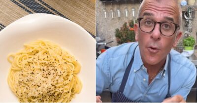Copertina di “Burro e parmigiano nella cacio e pepe della BBC? È la pasta del cornuto che facevano le mogli ai mariti, dopo essere state con gli amanti”: così chef Mariola