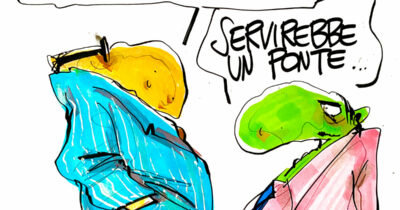 Copertina di La vignetta di Mora