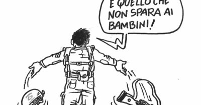 Copertina di La vignetta di Vauro
