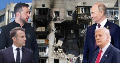 Copertina di Vertice in Alaska: Macron, Merz e Starmer già di traverso a Trump e Putin