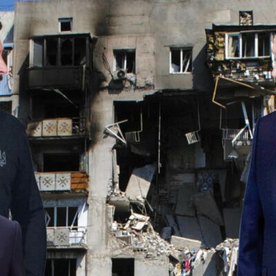 Copertina di Vertice in Alaska: Macron, Merz e Starmer già di traverso a Trump e Putin