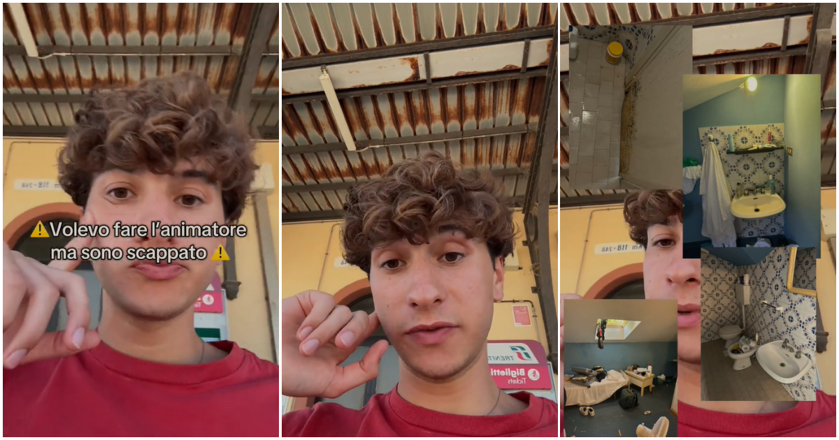 sottopagato sfruttato e in un alloggio da schifo dovevo fare l8217animatore in un hotel 4 stelle ma sono scappato la denuncia di gilberto 232 virale