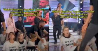 Grande Fratello in Israele interrotto in diretta tv da attivisti contro la guerra