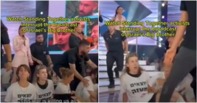 Copertina di Grande Fratello in Israele interrotto in diretta tv da attivisti contro la guerra