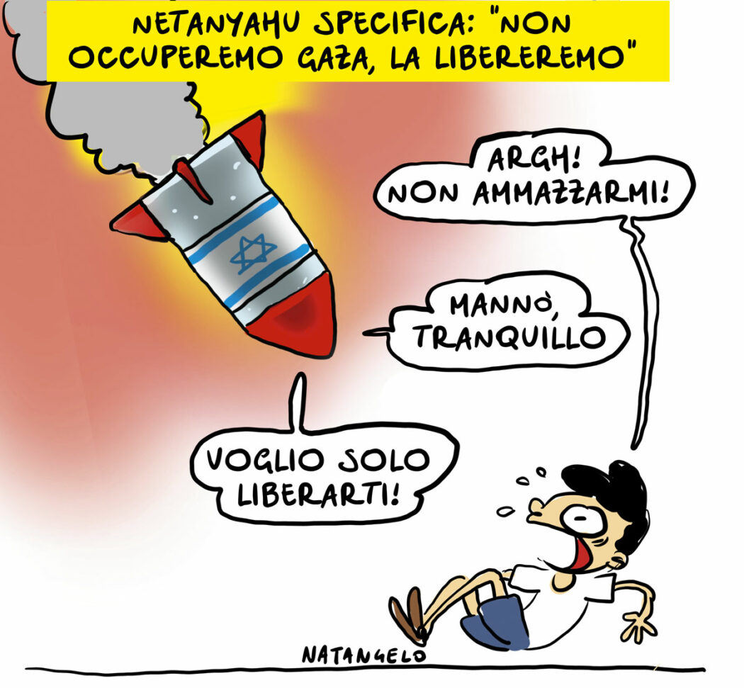 La vignetta di Natangelo