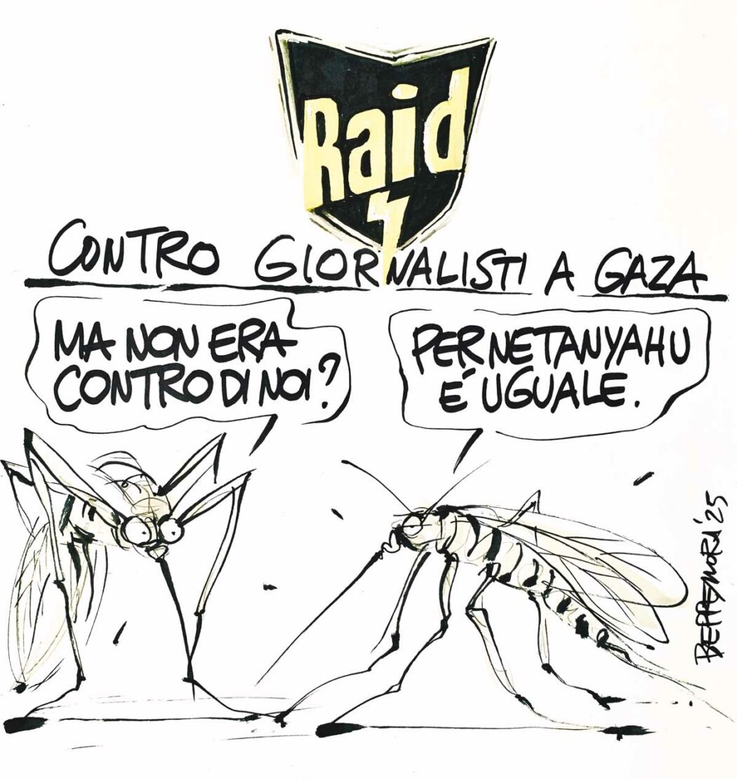 La vignetta di Beppe Mora