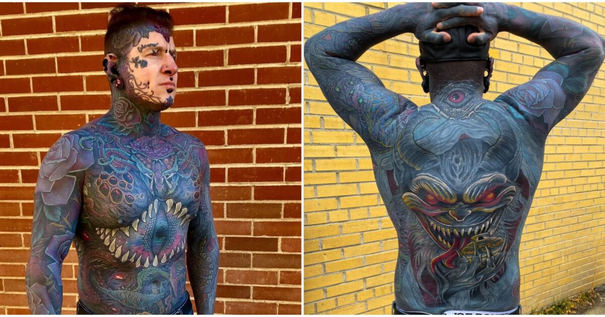 la maggior parte del mio corpo ha tra i 10 e i 15 strati di inchiostro mi sono tatuato i genitali pi249 volte la storia di remy schofield