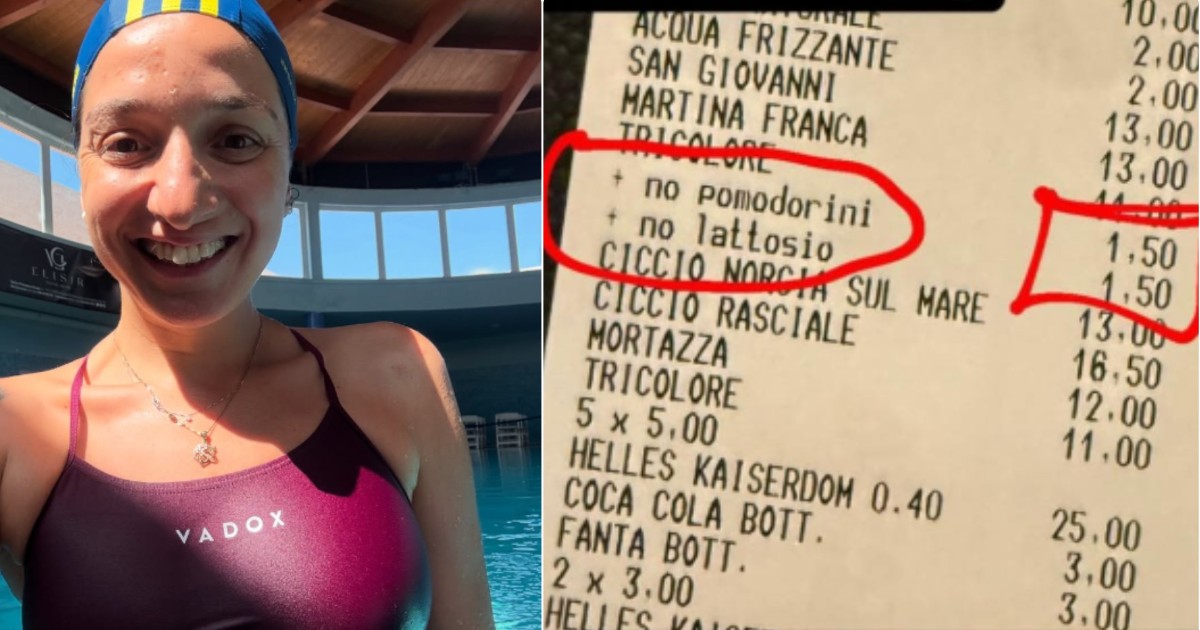 “Ho pagato 1,50 euro in più per aver fatto togliere i pomodorini dalla pizza, ma è legale?”: lo ‘scontrino pazzo’ di Elena Di Liddo diventa virale