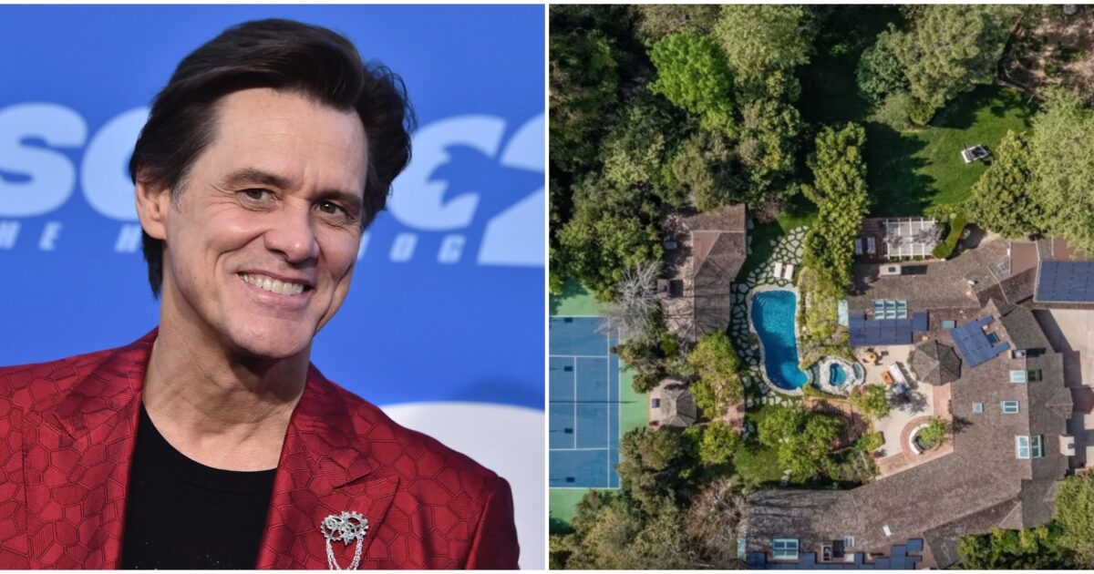 in 2 anni nessuno l8217ha comprata ha dovuto quasi dimezzare il prezzo jim carrey costretto a svendere la sua villa extralusso