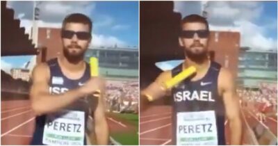 Copertina di Un atleta israeliano mima una decapitazione agli Europei U20: il gesto che ha scatenato le polemiche social